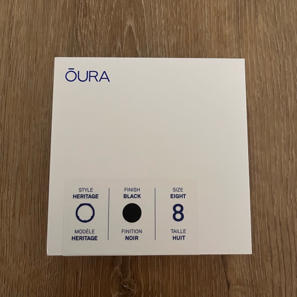 Oura Ring Box - White and Black - Picture 4 of 5